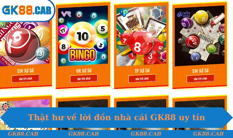 Thật hư về lời đồn nhà cái GK88 uy tín